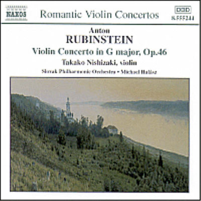 루빈스타인 : 바이올린 협주곡, 큐이 : 콘체르탄테 모음곡 (Rubinstein : Violin Concerto in G major Op.46, Cui : Suite Concertante for Violin and Orchestra Op.25)(CD) - Takako Nishizaki