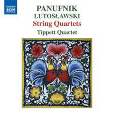 루토스와프스키: 현악사중주 & 파누프닉: 현악사중주 1번 - 3번 (Lutoslawski: String Quartet & Panufnik: String Quartets Nos.1 - 3)(CD) - Tippett Quartet