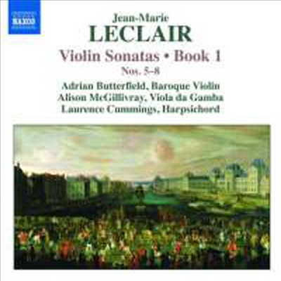 르클레르 : 바이올린 소나타 Op.1 No.5-8 (Leclair : Violin Sonata Op.1 No.5-8)(CD) - Adrian Butterfield