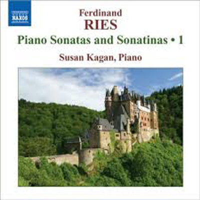 리스 : 피아노 소나타와 소나티나 Vol.1 (Ferdinand Ries : Piano Sonatas and Sonatinas Vol.1)(CD) - Susan Kagan