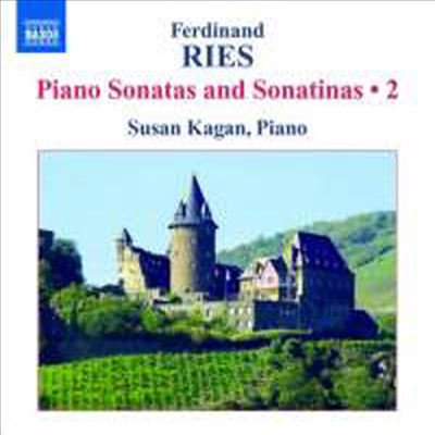 리스 : 피아노소나타 Op.1 No.1, 2 & 소나티나 Op.5 No.1, 2 (Ries : Piano Sonata in C major Op.1 No.1 & 2)(CD) - Susan Kagan (piano)