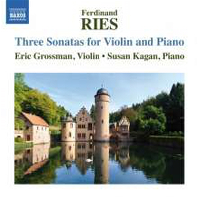 리스: 바이올린 소나타 1번 &amp; 2번 (Ries: Violin Sonatas Nos.1 &amp; 2)(CD) - Eric Grossman