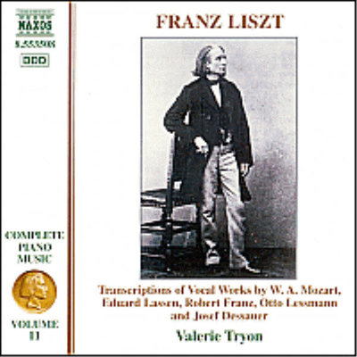 리스트 : 피아노 음악 11집 (Liszt : Complete Piano Music, Vol.11)(CD) - Valerie Tryon