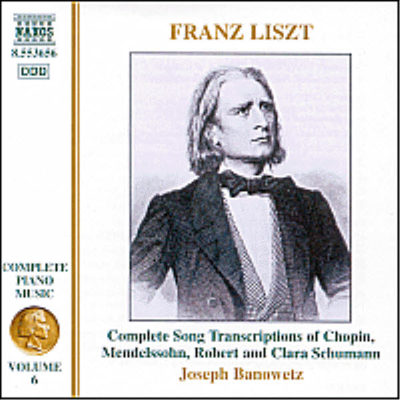 리스트 : 피아노 작품 6집 (Liszt : Complete Piano Music, Vol.6)(CD) - Joseph Banowetz