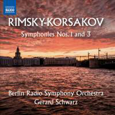 림스키-코르사코프: 교향곡 1번 & 3번 (Rimsky-Korsakov: Symphonies Nos.1 & 3)(CD) - Gerard Schwarz
