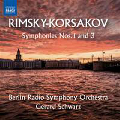 림스키-코르사코프: 교향곡 1번 &amp; 3번 (Rimsky-Korsakov: Symphonies Nos.1 &amp; 3)(CD) - Gerard Schwarz