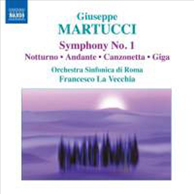 마르투치 : 교향곡 1번, 지가, 칸초네타, 야상곡 1번 &amp; 안단테 (Martucci : Symphony No.1 in D minor, Op.75 )(CD) - Francesco La Vecchia