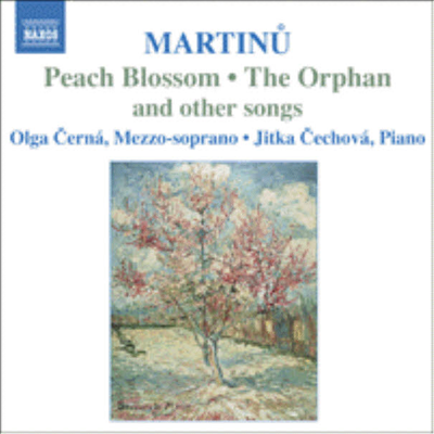마르티누 : 가곡집 (Martinu : Songs for mezzo-soprano and piano)(CD) - Olga Cerna