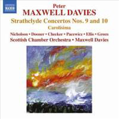 맥스웰-데이비스: 스트라스클라이드 협주곡 9번 & 10번 (Maxwell Davies: Strathclyde Concertos Nos.9 & 10)(CD) - Peter Maxwell Davies