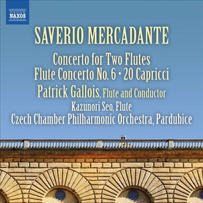 메그카단테: 플루트 협주곡 2집 (Mercadante: Flute Concertos, Vol.2)(CD) - Patrick Gallois