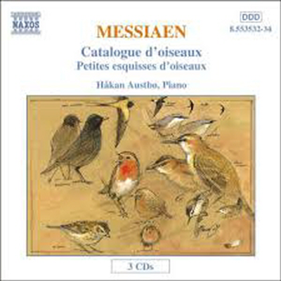 메시앙 : 새의 카탈로그 (Messiaen : Catalogue D&#39;Oiseaux) (3CD) - Hakon Austbo