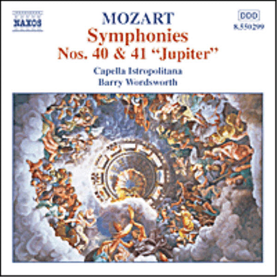 모차르트 : 교향곡 40번, 41번 &#39;주피터&#39; (Mozart : Symphony No.40, No.41 &#39;Jupiter&#39;)(CD) - Barry Wordsworth