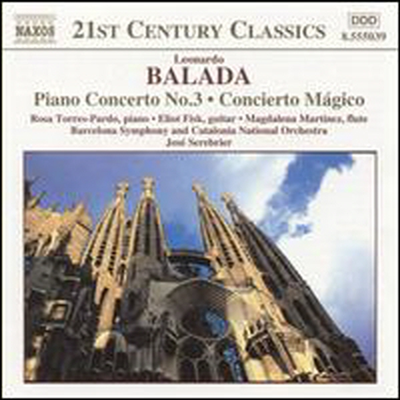 바라다: 피아노 협주곡 3번, 기타 협주곡 (Balada: Piano Concerto No.3, Concierto Magico)(CD) - Rosa Torres-Pardo