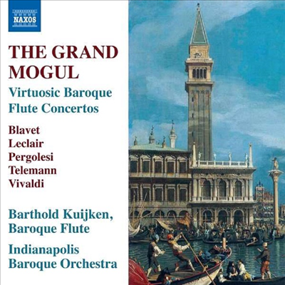 바로크 플루트 협주곡 작품집 (The Grand Mogul - Virtuosic Baroque Flute Concertos)(CD) - Barthold Kuijken
