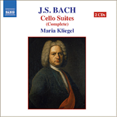 바흐 : 무반주 첼로 조곡 1 - 6번 (Bach : Suites for Violoncello Solo BWV 1007-1012) (2CD) - Maria Kliegel