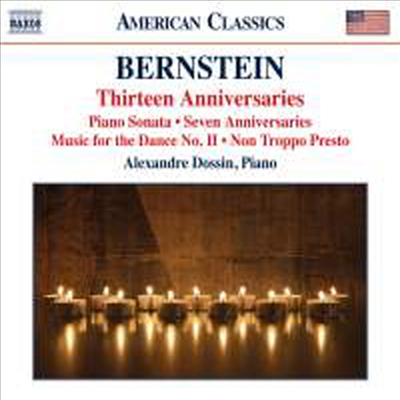 번스타인: 피아노 작품집 (Bernstein: Works for Piano)(CD) - Alexandre Dossin