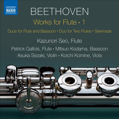 베토벤: 플루트 작품 1집 (Beethoven: Works for Flute, Vol.1)(CD) - Kazunori Seo