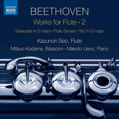 베토벤: 플루트 작품 2집 (Beethoven: Flute Works, Vol.2)(CD) - Kazunori Seo