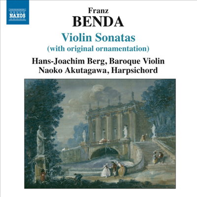 벤다 : 바이올린 소나타 (Franz Benda : Violin Sonatas, with original ornamentation)(CD) - Hans-Joachim Berg