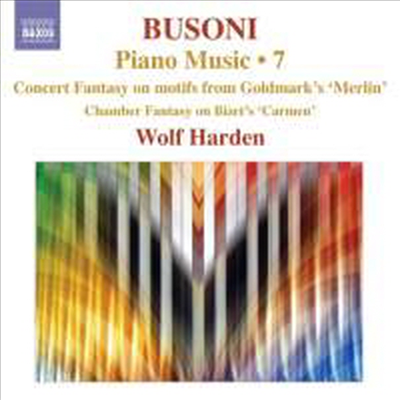 부조니 : 소나티나 3, 6번, 돈조반니 변주곡 & 바그다드의 이발사 판타지 외 (Busoni : Piano Music Volume 7)(CD) - Wolf Harden