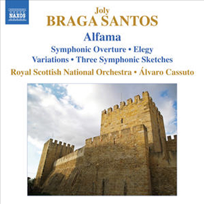 브라가 산토스 : 알파나, 관현악변주곡, 교향악적 스케치 (Braga Santos : Alfama)(CD) - Alvaro Cassuto