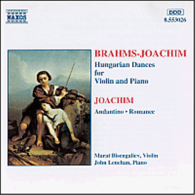 브람스 : 21개 헝가리 무곡, 요하힘 : 안단티노, 로망스 (Brahms : 21 Hungarian Dances, Joachim : Andantino, Romance)(CD) - Marat Bisengaliev