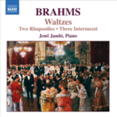 브람스 : 2개의 랩소디, 왈츠, 헨델 주제의 푸가와 변주곡 (Brahms : Waltzes Op.39, Two Rhapsodies Op.79, Variations and Fugue on a Theme by Handel Op.24)(CD) - Jeno Jando