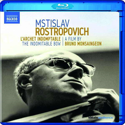 브루노 몽생종의 로스트로포비치 다큐멘터리 - 불굴의 활 (Rostropovich: L&#39;archet Indomptable - The Indomitable Bow A film by Bruno Monsaingeon) (Blu-ray)(한글자막) (2018) - Mstislav Rostropovich