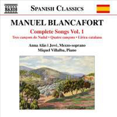 블랑카포르트: 가곡 1집 (Blancafort: Complete Songs, Vol. 1)(CD) - Anna Alas i Jove