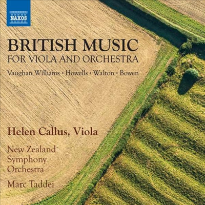 비올라와 관현악을 위한 영국 작품집 (British Music for Viola and Orchestra)(CD) - Marc Decio Taddei