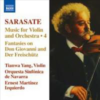 사라사테: 바이올린과 관현악을 위한 작품 4집 (Sarasate: Works for Violin and Orchestra Vol.4)(CD) - Tianwa Yang