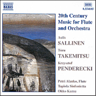 살리넨, 다케미추, 펜데레츠키 : 플루트와 관현악을 위한 작품집 (Sallinen, Takemitsu, Penderecki - 20Th Century Music For Flute & Orchestra)(CD) - Petri Alanko