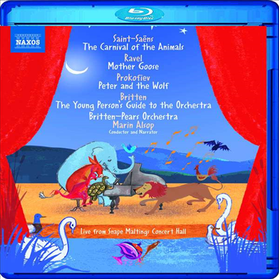 생상스: 동물의 사육제 (Saint-Saens: The Carnival of the Animals) (한글자막)(Blu-ray) (2018)(2019) - Marin Alsop