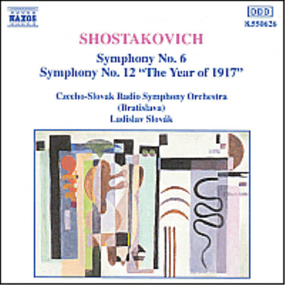 쇼스타코비치 : 교향곡 6번, 12번 &#39;1917년&#39; (Shostakovich : Symphony No.6 Op.53, No.12 Op.112 &#39;The Year Of 1917)(CD) - Ladislav Slovak