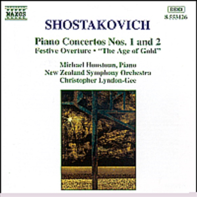 쇼스타코비치 : 피아노 협주곡 1, 2번, 축전 서곡 (Shostakovich : Piano Concertos No.1 Op.35, No.2 Op.102)(CD) - Michael Houstoun