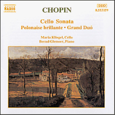 쇼팽 : 첼로 소나타, 서주와 포로네이즈 브릴란트, 녹턴 (Chopin : Cello Sonata Op.65, Polonaise Brillante Op.3, Nocturne)(CD) - Maria Kliegel