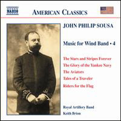 수자: 행진곡집 (Sousa : Music For Wind Band Vol.4)(CD) - Keith Brion