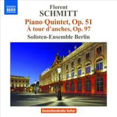 슈미트 : 피아노 오중주 Op.51, A tour d’anches, Op.97 (Florent Schmitt : Piano Quintet)(CD) - Solisten-Ensemble Berlin
