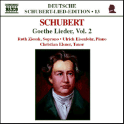 슈베르트 : 가곡 13집 (괴테의 시 II) (Schubert : Lied Edition, Vol.13 (Goethe Lieder, Vol.2)(CD) - Ruth Ziesak