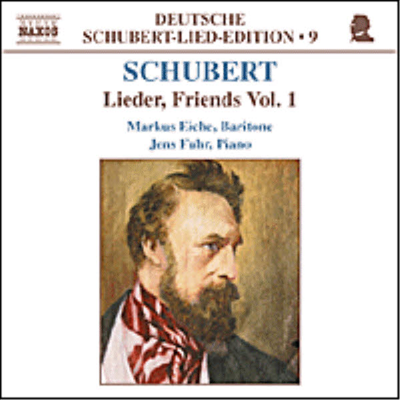 슈베르트 : 가곡 9집 (친구들 1) (Schubert : Lied Edition, Vol.9 (Friends Vol.1)(CD) - Markus Eiche