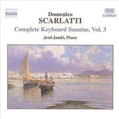 스카를라티 : 키보드 소나타 3집 (Scarlatti : Complete Keyboard Sonatas, Vol.3)(CD) - Jeno Jando