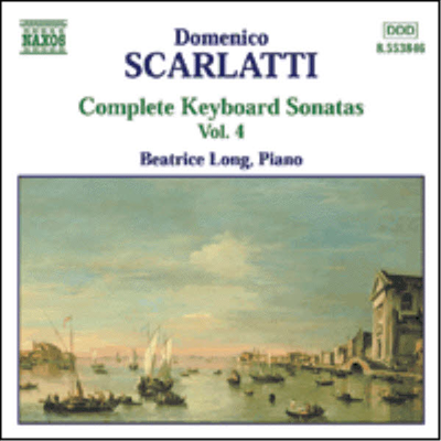 스카를라티 : 키보드 소나타 4집 (Scarlatti : Complete Keyboard Sonatas, Vol.4)(CD) - Beatrice Long
