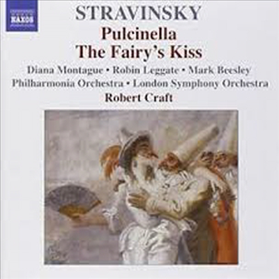 스트라빈스키 : 풀치넬라, 요정의 입맞춤 (Stravinsky : Pulcinella, The Fairy&#39;s Kiss)(CD) - Robert Craft