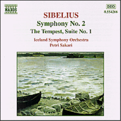 시벨리우스 : 교향곡 2번, 템페스트 모음곡 1번 (Sibelius : Symphony No.2 Op.43, 'The Tempest' Suite No.1 Op.109-2)(CD) - Petri Sakari
