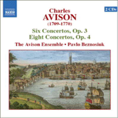 아비손 : 6 개의 협주곡, 8 개의 협주곡 (Avison : Six Concertos Op.3, Eight Concertos Op.4) (2CD) - Pavlo Beznosiuk