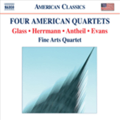 에반스, 글래스, 앤테일, 헤르만 : 현악 사중주 (Ralph Evans : String Quartet No.1)(CD) - Fine Arts Quartet