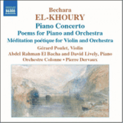 엘 쿠리 : 피아노 협주곡, 명상곡, 시곡, 세레나데 (El-Khoury : Meditation poetique, Piano Concerto)(CD) - Pierre Dervaux
