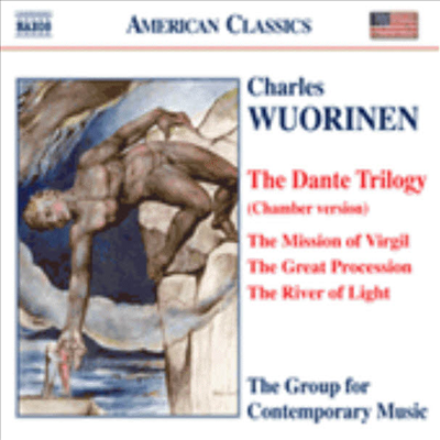 우리넨: 단테 삼부작 (실내악 버전) (Charles Wuorinen: Dante Trilogy (Chamber version)(CD) - Richard Moredock