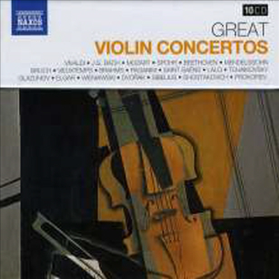 위대한 바이올린 협주곡 (Great Violin Concertos) (10CD Boxset) - 여러 아티스트