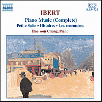 이베르 : 피아노 음악 (Ibert : Piano Music)(CD) - 장혜원 (Hae-Won Chang)
